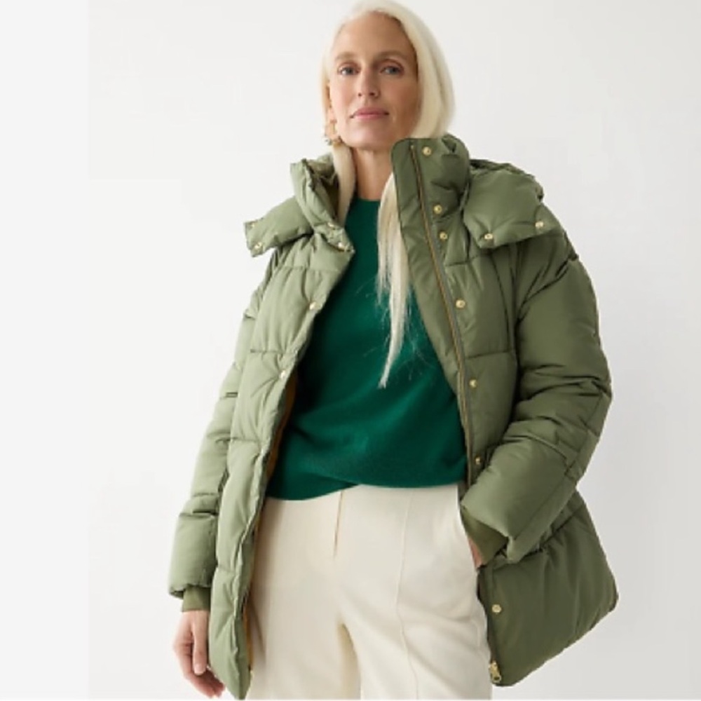 J.Crew Chateau Puffer Coat